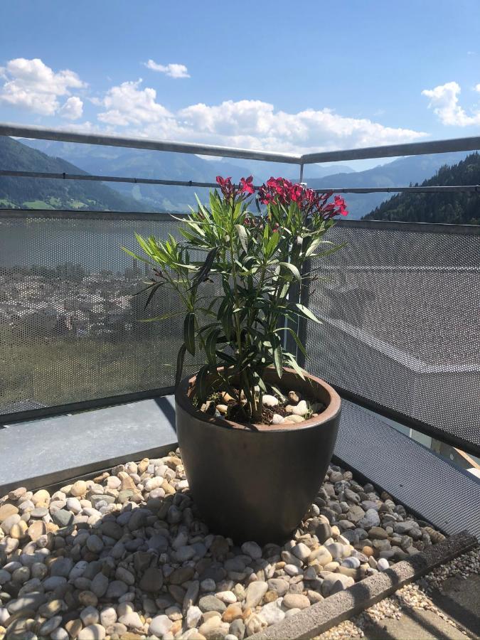 Ferienwohnung Penthouse Sonnberg Zell am See Exterior foto