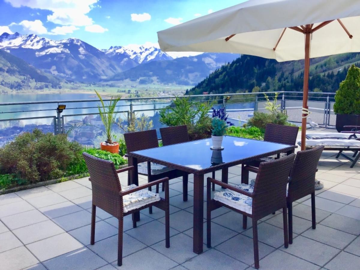 Ferienwohnung Penthouse Sonnberg Zell am See Exterior foto